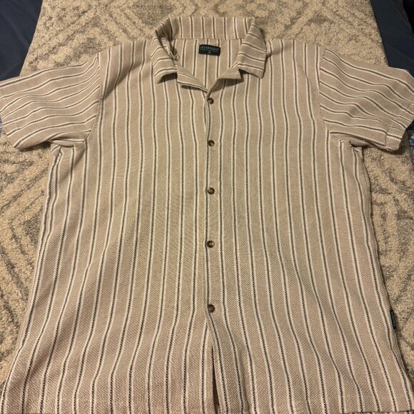 Islandhaze Button Up Short Sleeve Men's - Picture 1 of 1